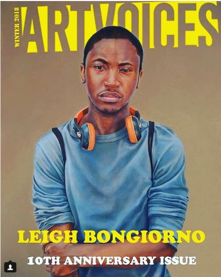 Leigh Brooklyn Featured on Cover of Artvoices Magazine 10th Anniversary Issue