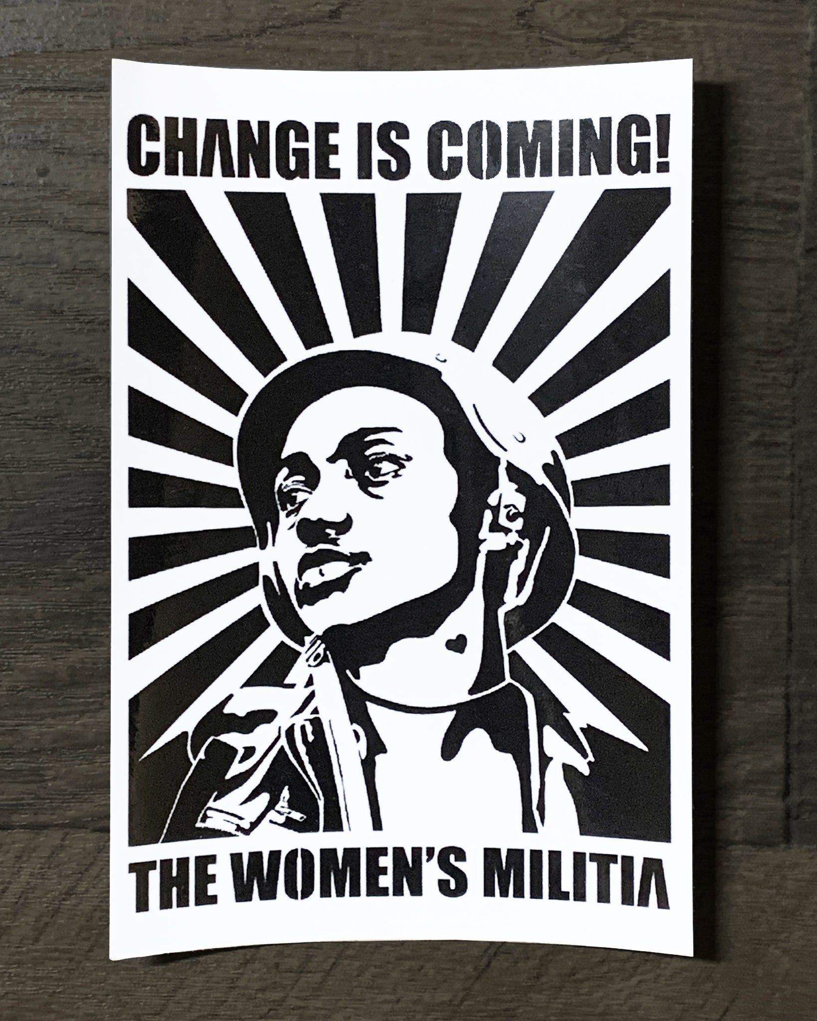 Change is Coming Sticker by Leigh Brooklyn